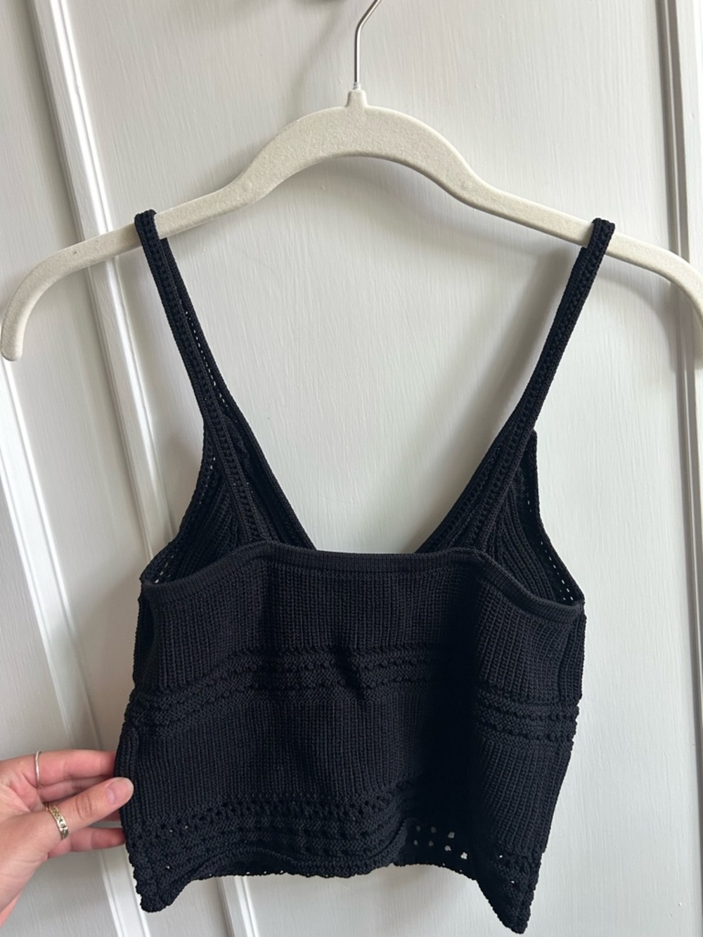 Zara Black Knit Top - Picture 4 of 5